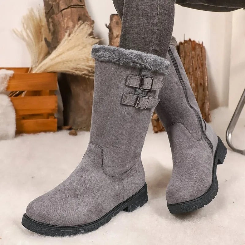 Botas Genevieve™ de Media Caña con Forro Interior Acolchado