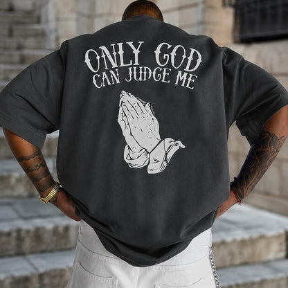 Camiseta Caleb™ con Estilo Streetwear y Estampado Posterior