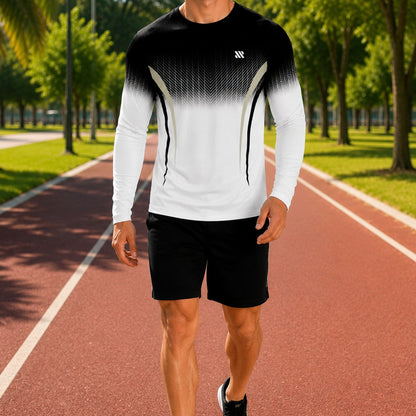 Camiseta Valen™ de Manga Larga en Tejido Deportivo con Protección UV
