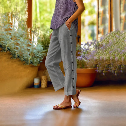 Pantalón Eloísa™ Culotte con Acabados Laterales Elegantes