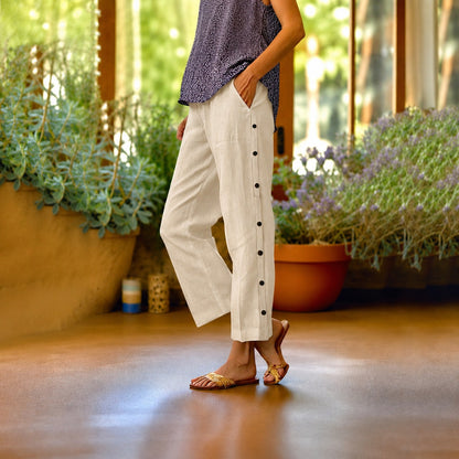 Pantalón Eloísa™ Culotte con Acabados Laterales Elegantes