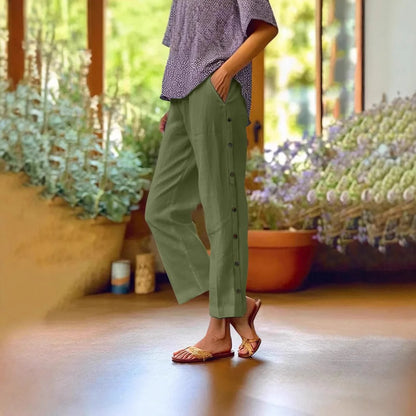 Pantalón Eloísa™ Culotte con Acabados Laterales Elegantes