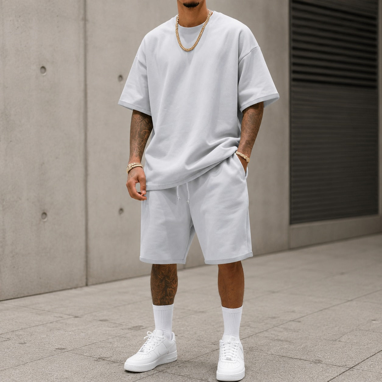 Conjunto Adrián™ con Estilo Clean y Corte Amplio