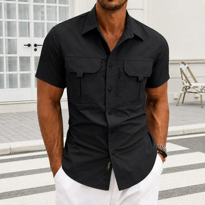 Camisa Carson™ con Ventilación Inteligente y Bolsillos Funcionales