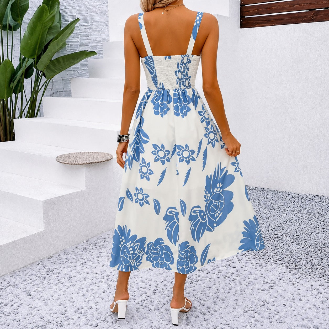 Vestido Rosalie™ de Viscosa Premium con Estampado Floral