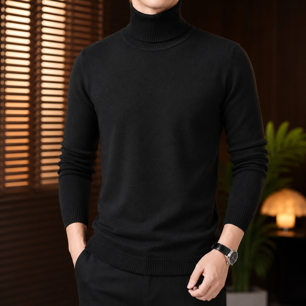Jersey Vermont™ de Cuello Alto con Forro Aterciopelado