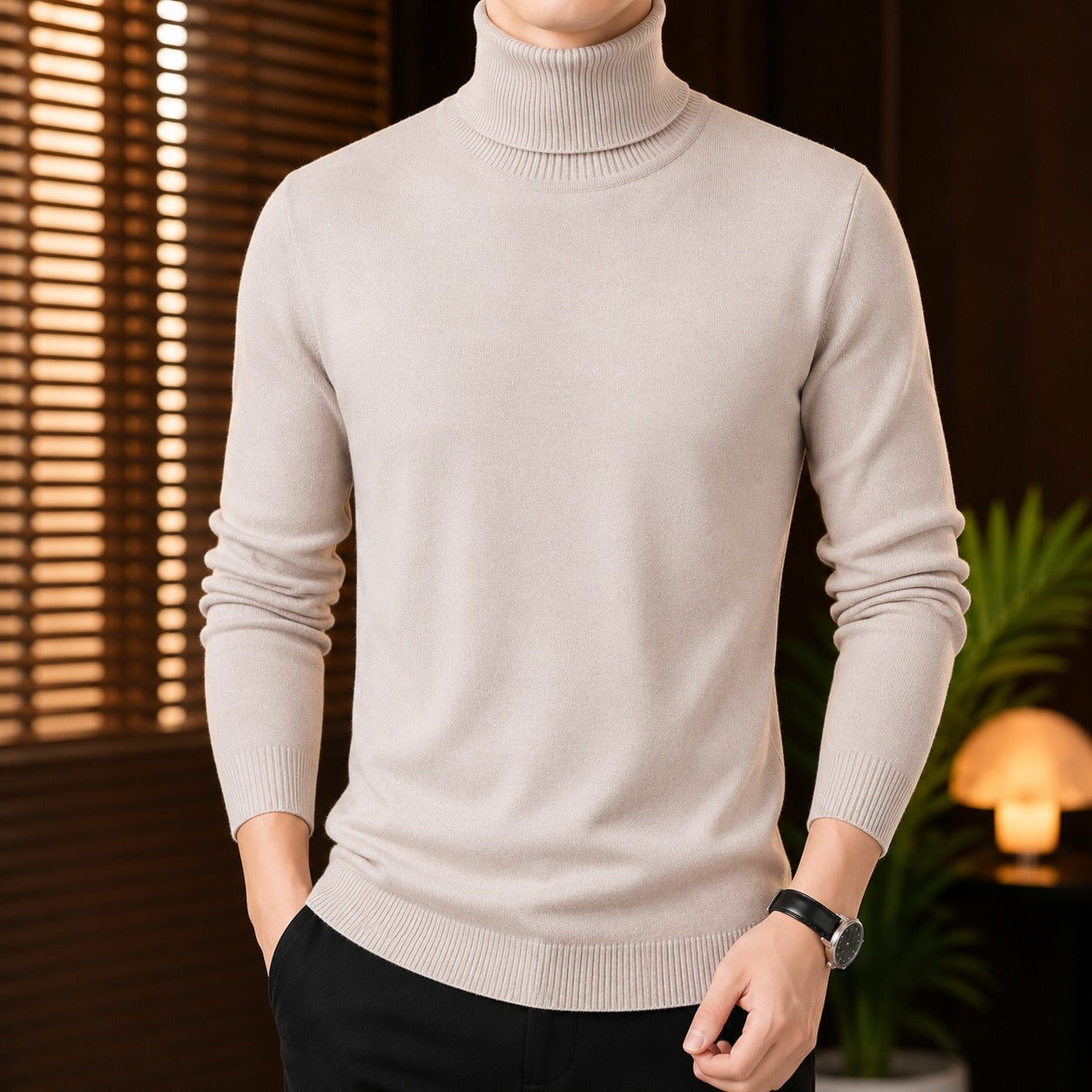 Jersey Vermont™ de Cuello Alto con Forro Aterciopelado