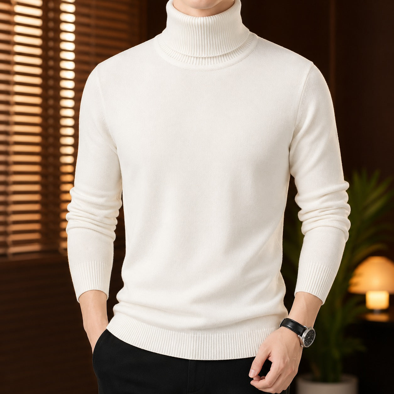 Jersey Vermont™ de Cuello Alto con Forro Aterciopelado