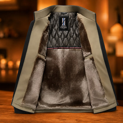 Chaqueta Harrington™ con Forro Aterciopelado y Cuello Alto