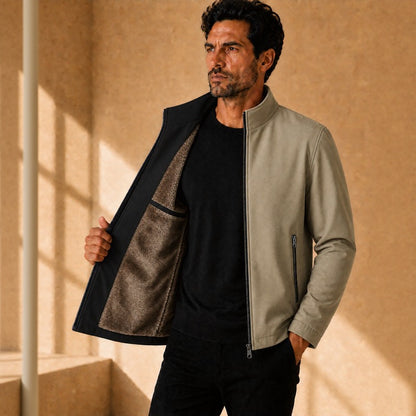 Chaqueta Harrington™ con Forro Aterciopelado y Cuello Alto