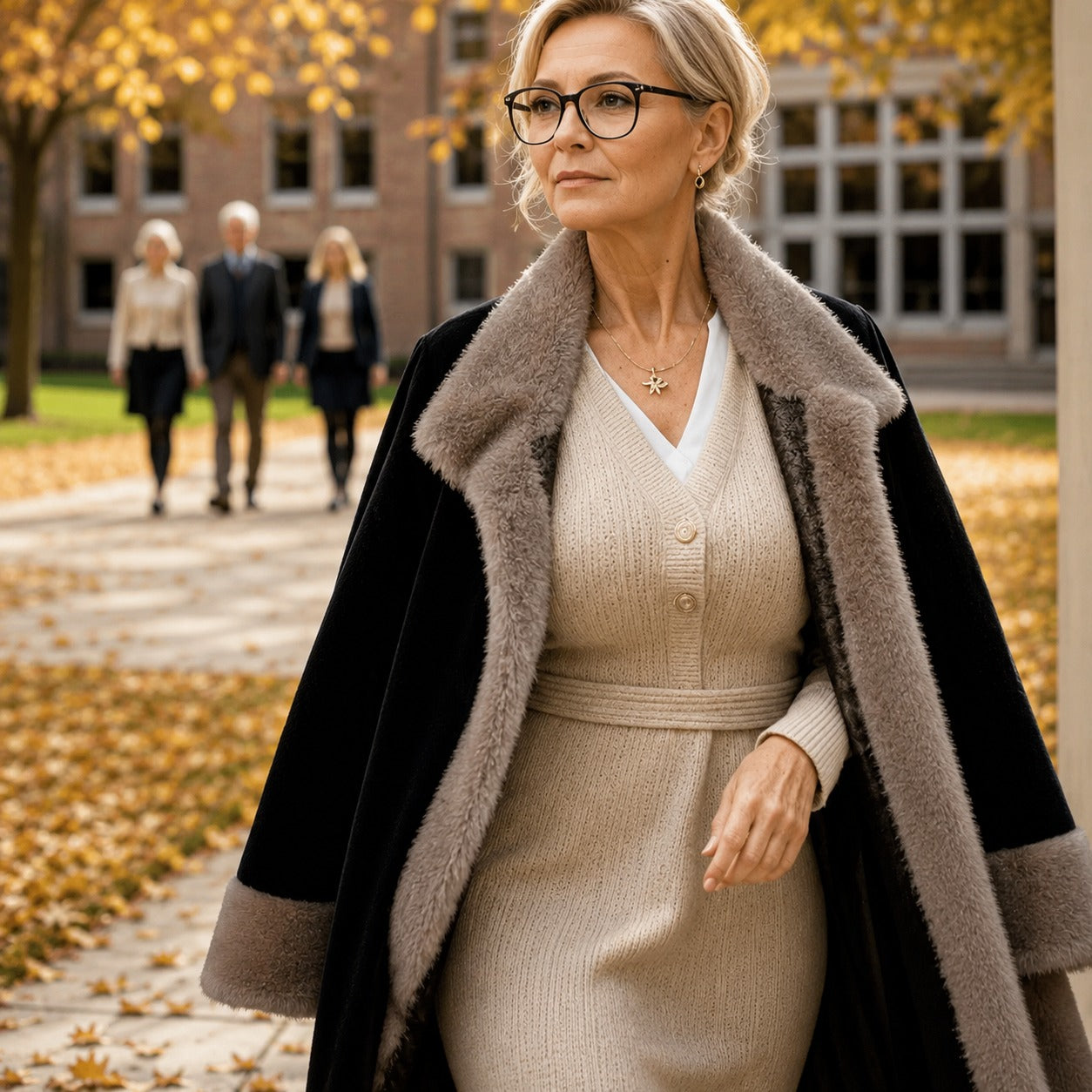 Abrigo Saint Moritz™ de Terciopelo Sintético de Lujo para un Elegante Confort Invernal