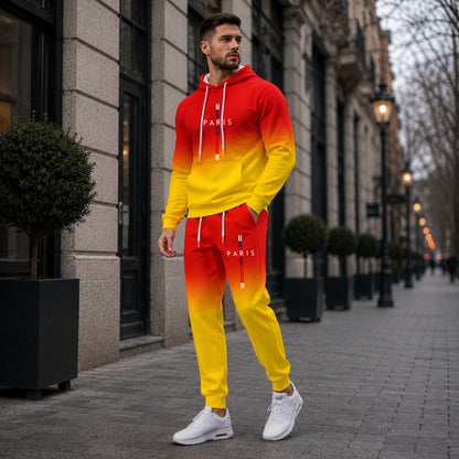 Conjunto Boulevard Paris™ de Sudadera Premium con Capucha y Bolsillo Canguro