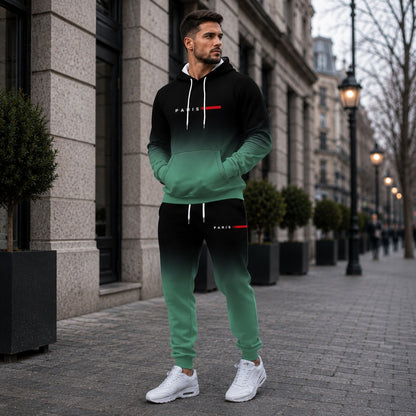 Conjunto Boulevard Paris™ de Sudadera Premium con Capucha y Bolsillo Canguro