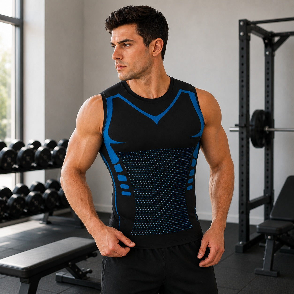 Chaleco Moldeador Spartan™ de Tejido Transpirable con Tecnología Iónica