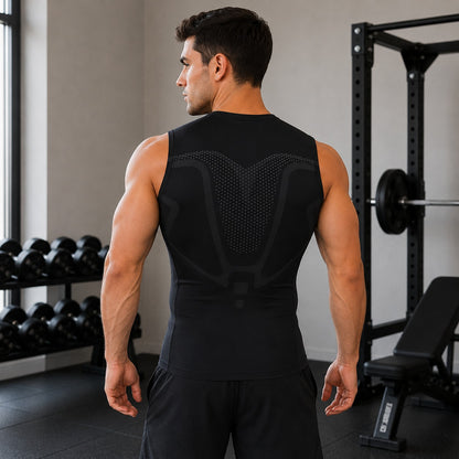 Chaleco Moldeador Spartan™ de Tejido Transpirable con Tecnología Iónica