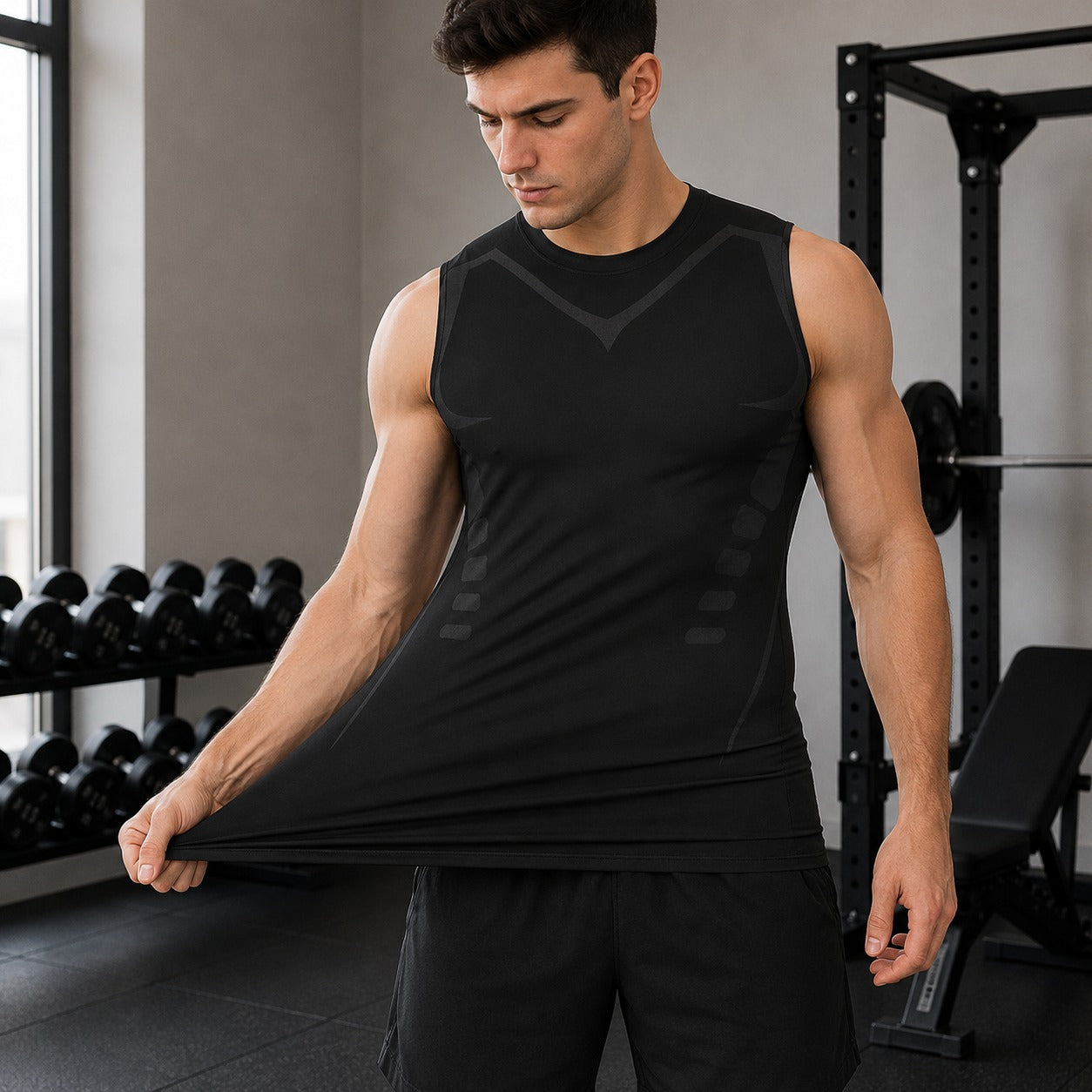 Chaleco Moldeador Spartan™ de Tejido Transpirable con Tecnología Iónica