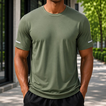 Camiseta Brenner™ con Protección Solar UPF 50+ y Tecnología DryFit