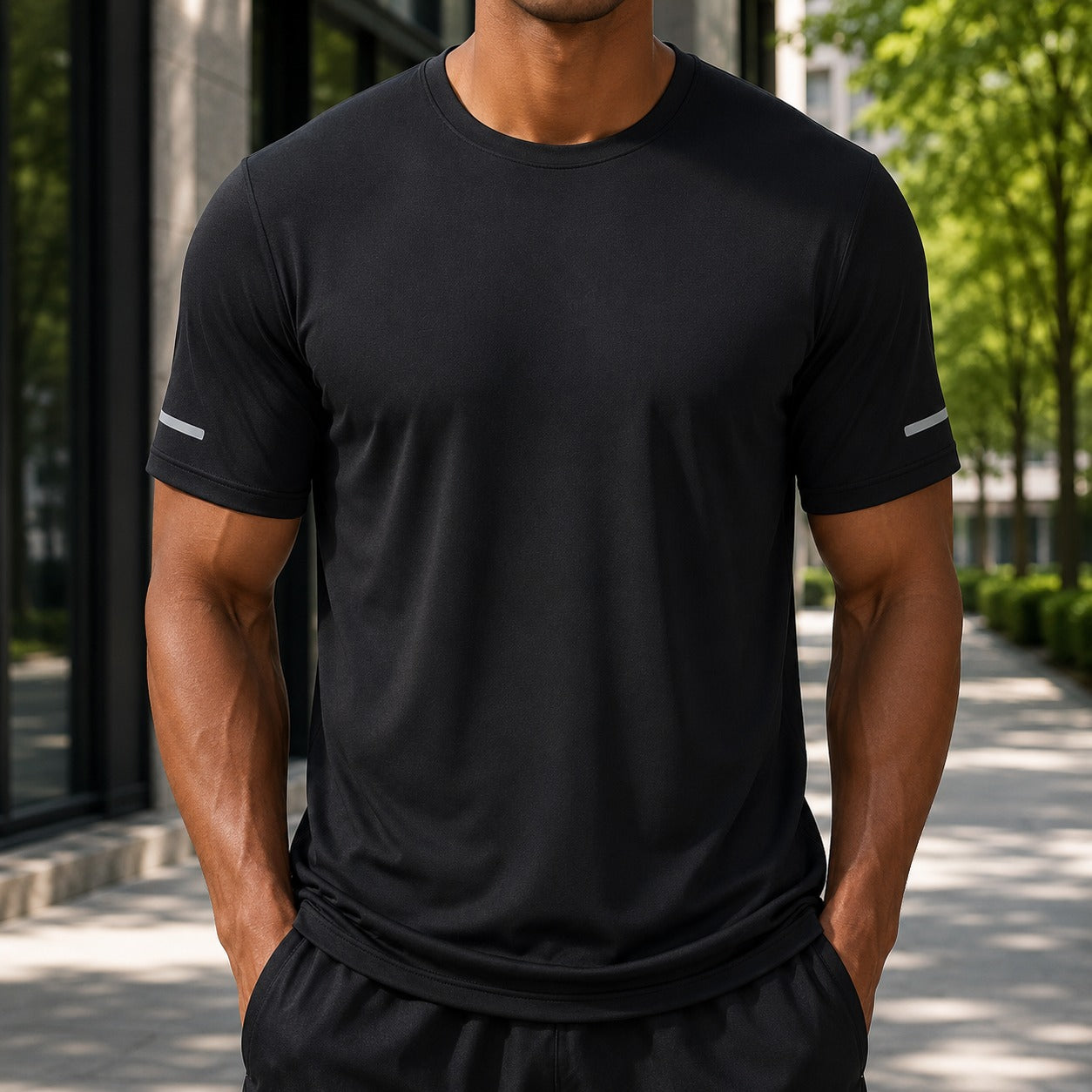 Camiseta Brenner™ con Protección Solar UPF 50+ y Tecnología DryFit