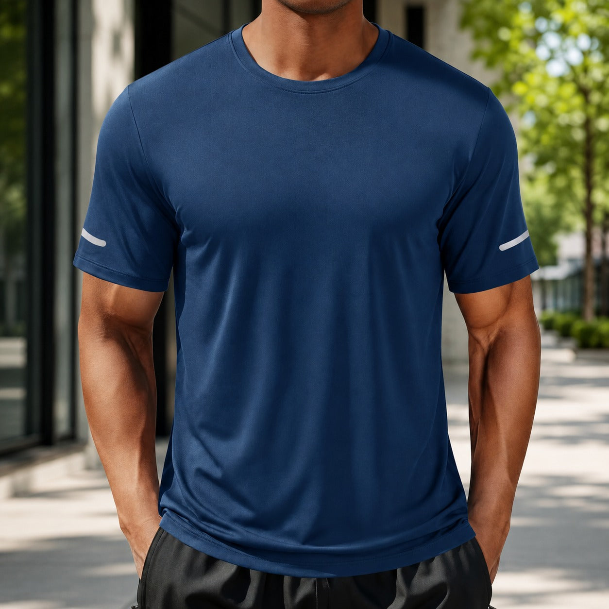 Camiseta Brenner™ con Protección Solar UPF 50+ y Tecnología DryFit