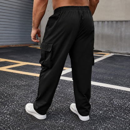 Pantalón Orsen™ con Bolsillos Utilitarios, Cintura Ajustable y Corte Relax