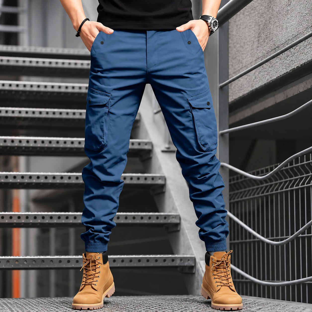 Pantalón Hawke™ con Bolsillos Utilitarios, Tejido Elástico y Bajo Ajustado