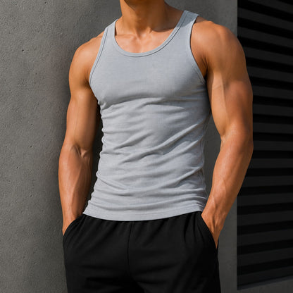 Camiseta de Tirantes Nilo™ con Silueta Entallada, Tejido de Alta Elasticidad y Cuello Redondo