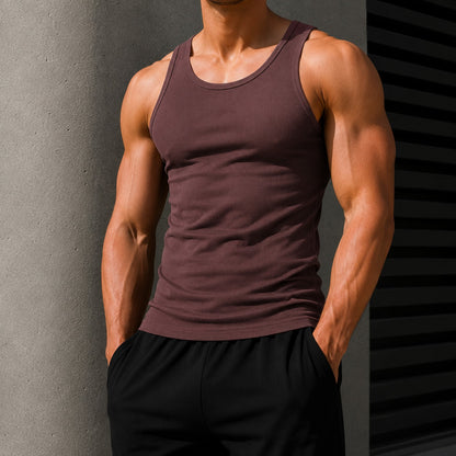 Camiseta de Tirantes Nilo™ con Silueta Entallada, Tejido de Alta Elasticidad y Cuello Redondo