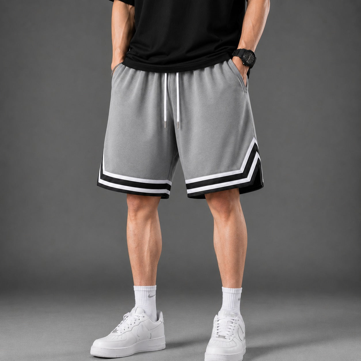 Bermuda Ronan™ con Cordón Ajustable, Corte Amplio y Deportivo