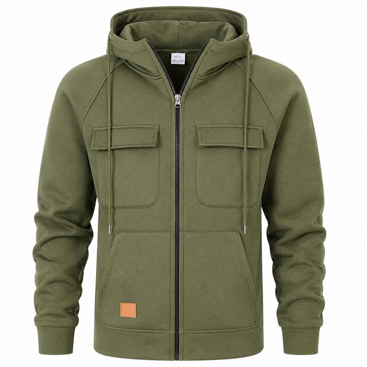 Chaqueta Torren™ con Capucha Ajustable y Bolsillos Frontales con Solapa