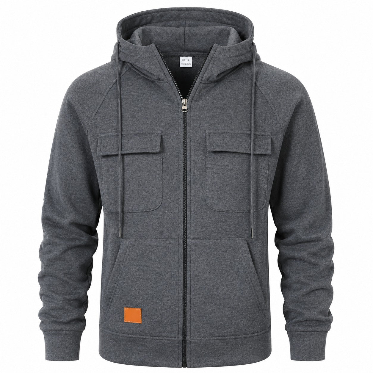 Chaqueta Torren™ con Capucha Ajustable y Bolsillos Frontales con Solapa