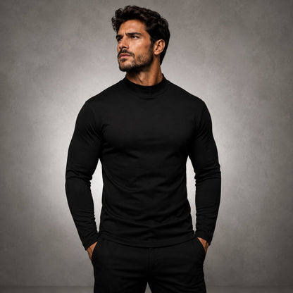 Camiseta Valtor™ de Manga Larga con Tejido Flexible y Corte Ajustado