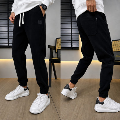 Pantalón Caspian™ con Textura Acanalada, Cintura Ajustable y Puños Elásticos
