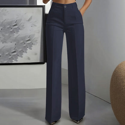 Pantalón Dahlia™ de Sastrería Premium con Cintura Alta y Corte Palazzo