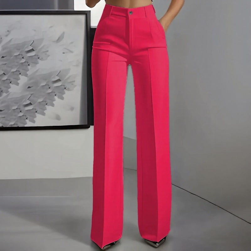 Pantalón Dahlia™ de Sastrería Premium con Cintura Alta y Corte Palazzo