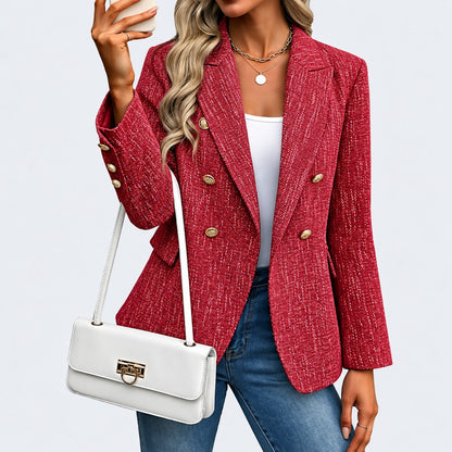Blazer Oaxaca™ de Sastrería con Solapas Clásicas y Doble Botonadura