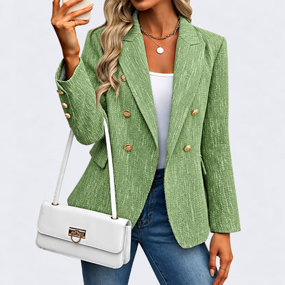 Blazer Oaxaca™ de Sastrería con Solapas Clásicas y Doble Botonadura
