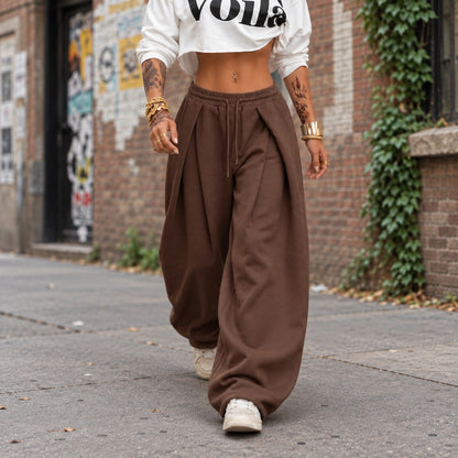 Pantalón Vanna™ de Corte Amplio y Pretina Elástica