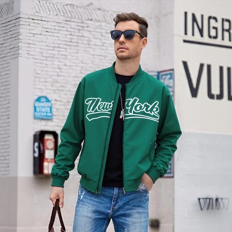 Chaqueta Bronx™ con Estilo Varsity y Corte Moderno