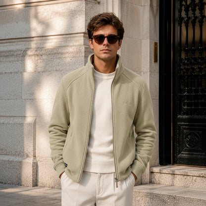 Chaqueta Arven™ con Cuello Alto y Elegancia Casual