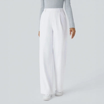 Pantalón Monarcelle™ Con Caída Fluida y Diseño Minimalista