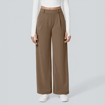 Pantalón Monarcelle™ Con Caída Fluida y Diseño Minimalista