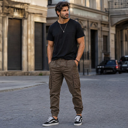 Pantalón Cargo Everest™ con Bolsillos Utilitarios y Puños Jogger