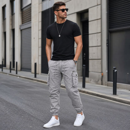 Pantalón Cargo Everest™ con Bolsillos Utilitarios y Puños Jogger