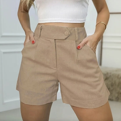 Shorts Bellini™ con Pliegues Refinados y Caída Sofisticada