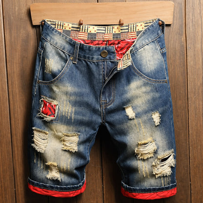 Shorts Dante™ de Denim Premium con Lavado Stone Wash