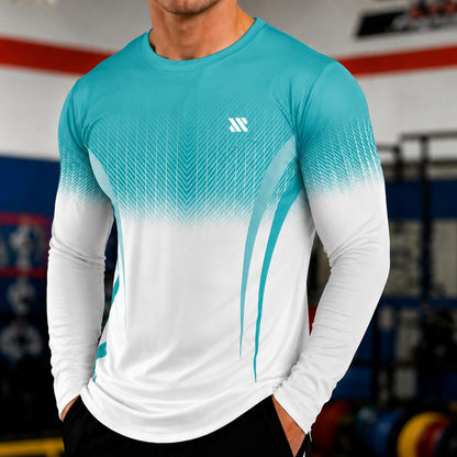 Camiseta Valen™ de Manga Larga en Tejido Deportivo con Protección UV