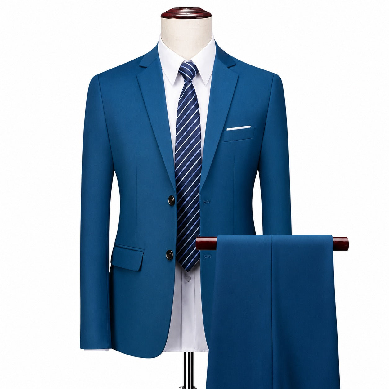 Conjunto Monaco Royal™ con Blazer de Sastrería Premium y Pantalón de Corte Slim