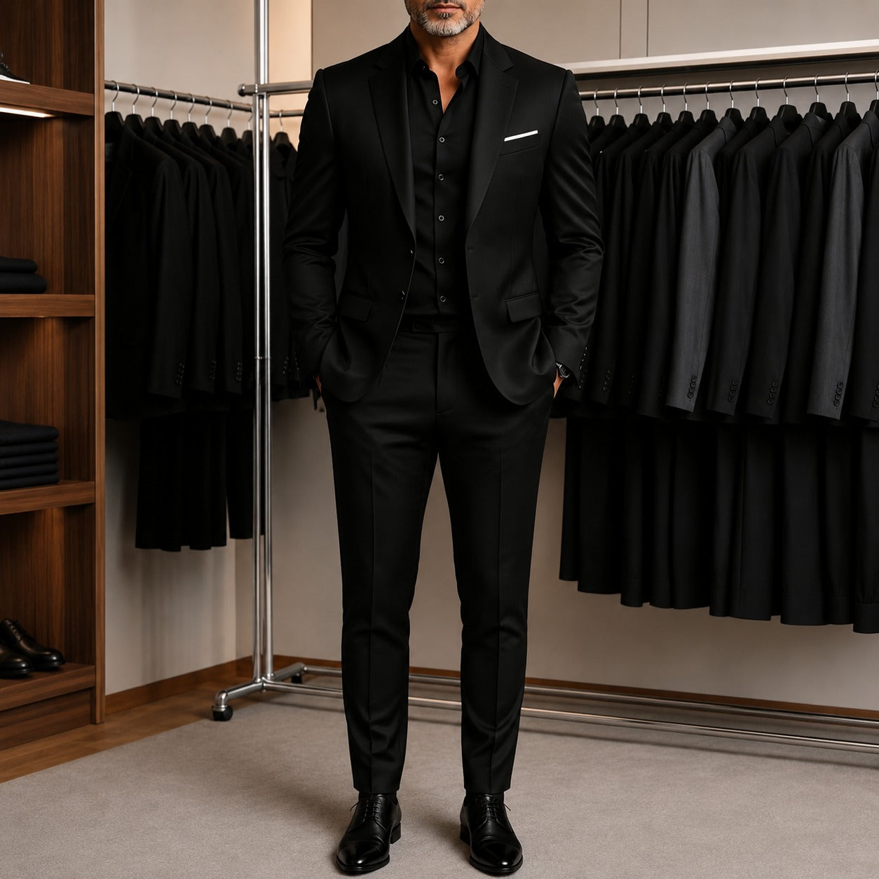 Conjunto Monaco Royal™ con Blazer de Sastrería Premium y Pantalón de Corte Slim