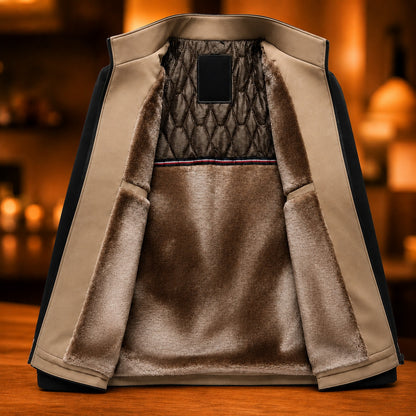 Chaqueta Harrington™ con Forro Aterciopelado y Cuello Alto