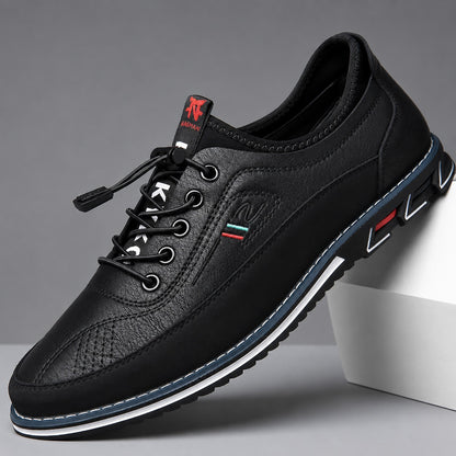 Zapatillas Milan™ de Cuero Premium con Sistema de Ajuste Rápido